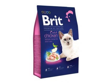 Brit Premium Cat by Nature Adult Chicken 8kg