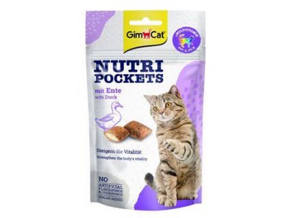 Gimcat Nutri Pockets s kachnou 60 g