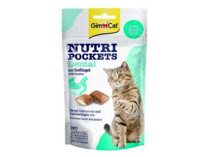 Gimcat Nutri Pockets dentalní  60g