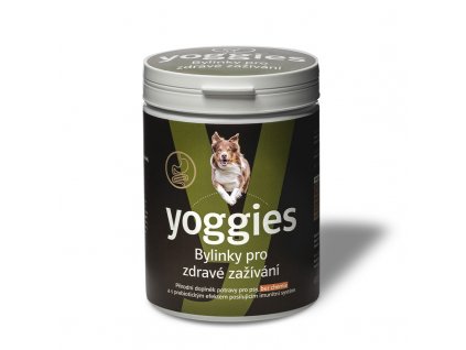 yoggies bylinky pro psy pro zdrave zazivani a prebiotikum 600g