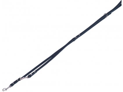 Nobby kožené přepínací vodítko TABIL vel. L-XL 2m / 18mm černá