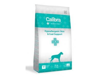 Calibra VD Dog Hypoallergenic Skin&Coat Supp.12kg