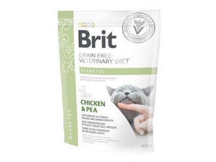 Brit VD Cat GF Diabetes 400g