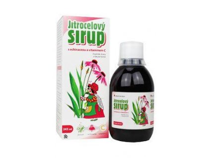 Sirup Jitrocelový 320g s vit. C/Echinace Herbacos