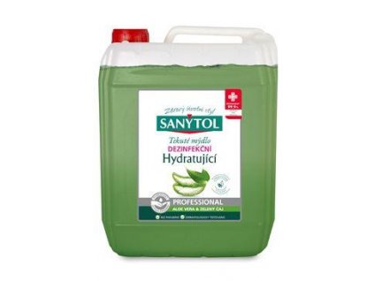SANYTOL mýdlo hydratující dezinfekční PROFESSIONAL 5l