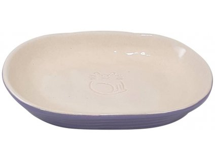 Nobby keramická miska pro kočky Jada fialová 16x12 cm 100 ml