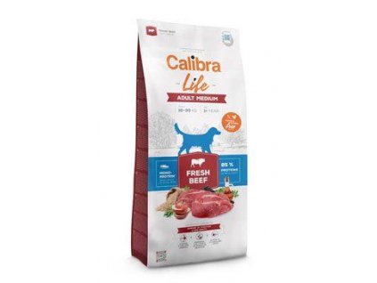 Calibra Dog Life Adult Medium Fresh Beef 12kg