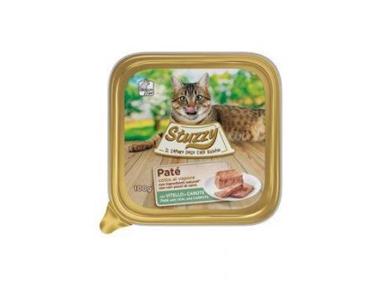 Stuzzy Cat konz. Adult Paté telecí/mrkev 100g