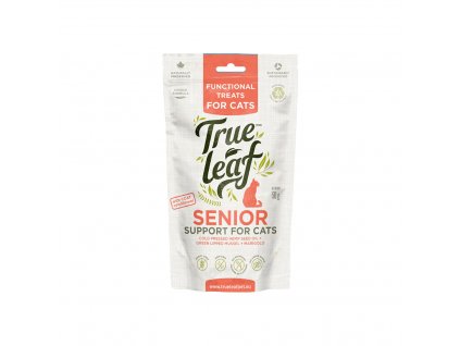 439386 1 true leaf cat senior pamlsky pro starsi kocky 50g