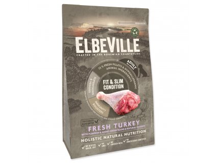 518857 elbeville adult all breeds fresh turkey fit and slim condition 4kg