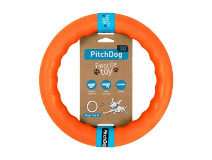 387042 1 pitchdog treninkovy kruh pro psy oranzovy medium