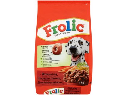 Frolic s hovězím masem 7,5 kg