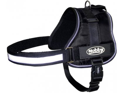 Nobby Seguro bezpečnostný postroj pre psa XL čierny 82-110cm