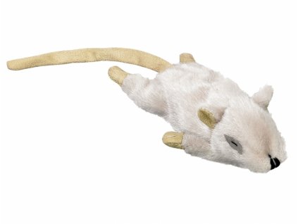 Plyšová myš Nobby s mačkou v šantení 14,5 cm