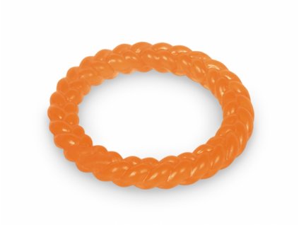 Nobby TRP Ring hračka aportovací kruh 14,5cm oranžová
