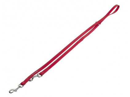 Vodítko Nobby Crystal zdobené Swarovski S-M 200cm / 12mm červené