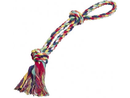 Nobby hračka pro psy lano barevné bavlna 320g 55cm