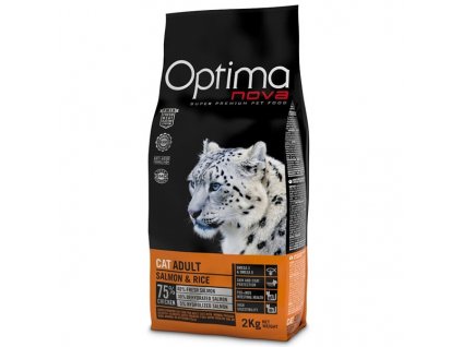 Optima Nova Cat Adult Salmon & Rice 8kg