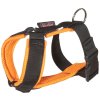 Postroj nylon Chicco - oranžový ManMat vel.L - krk 28-29 cm