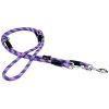 Vodítko textilné lano ALPINE fialové 1,2x240 B&amp;F