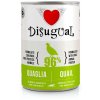 Disugual Dog Single Protein Křepelka konzerva 400g