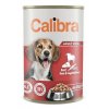 Calibra Dog  konz.Beef,liver&veget. in jelly 1240g