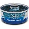 N&D OCEAN Cat Adult Tuna & Sardine & Shrimps 70 g