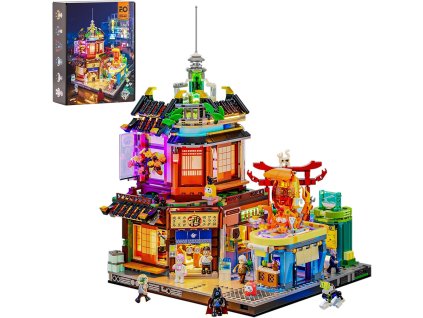 Lumibricks Funwhole Cyberpunk Izakaya F9073 01