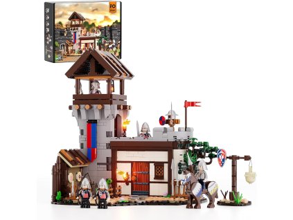 Lumibricks Funwhole Középkori katonai kiképzőtér világítással F9048
