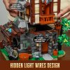 Lumibricks Funwhole Középkori kovácsműhely világítással F9040 04