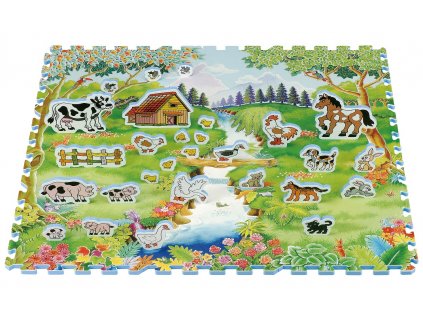 TM 006F farma penove puzzle domaci zviratka