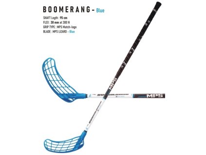 florbalova hul boomerang mps blue