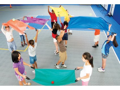 set 6 malych padaku pro dve osoby