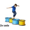 gonge body wheel 2270 balancni kolo small zlute large modre 2