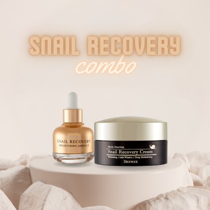 Deoproce -  Snail Recovery COMBO za výhodnú cenu 30 ml + 100 g