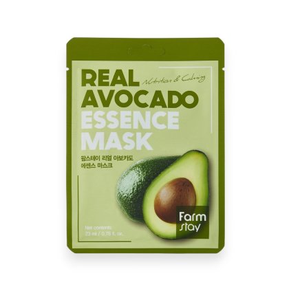 slo pl Farmstay Real Avocado Essence Mask Vyzivujuca a upokojujuca maska s extraktom z avokada 23 ml 1 ks 20038 1 Photoroom