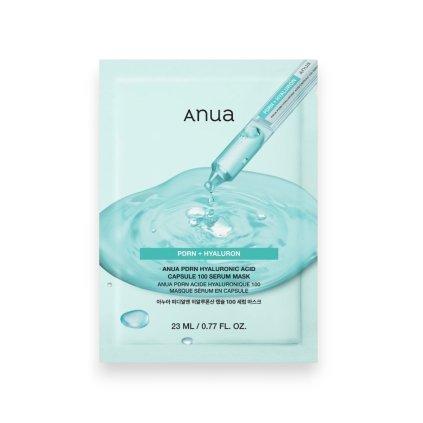 Anua Hydratačná maska s PDRN a kyselinou hyalurónovou - PDRN Hyaluron 100 Serum Mask - 23 ml (1 ks)