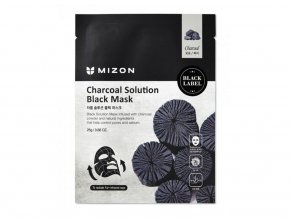 Mizon Charcoal solution black mask 25 g
