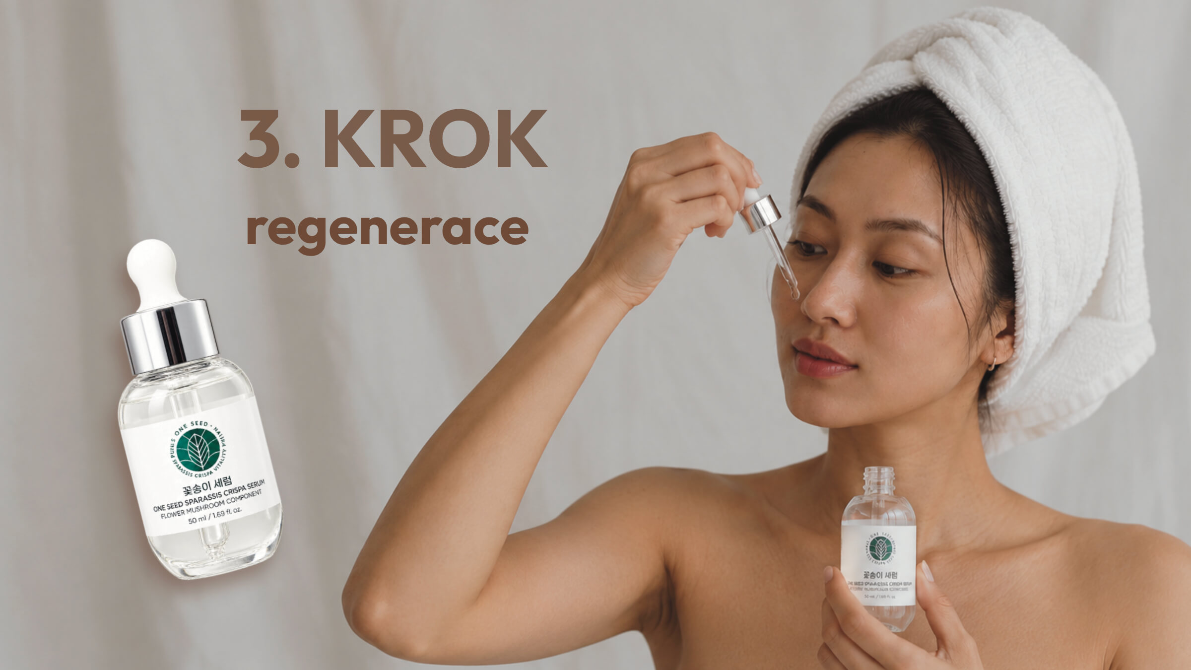 Krok 3 podzimní rutiny - regenerační sérum