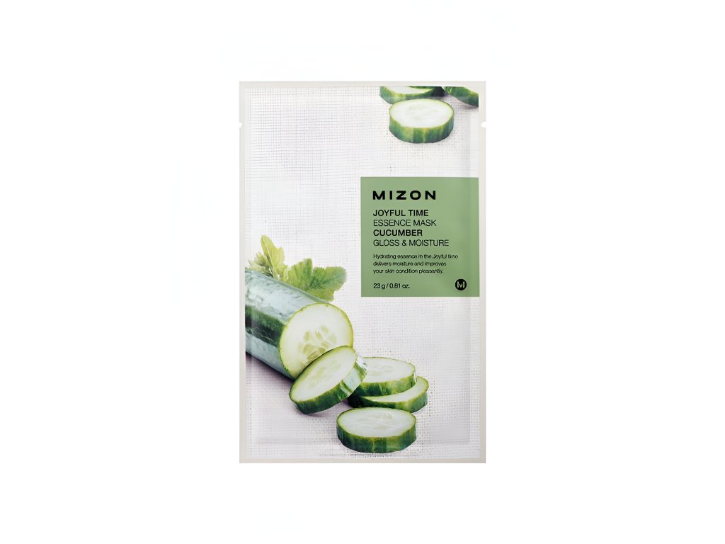 296 1 mizon joyful time essence mask cucumber 23g maska s hydratacnim ucinkem