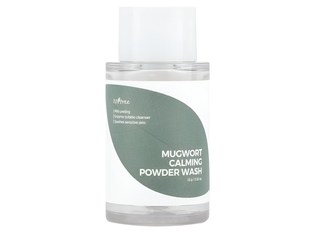 Isntree Mugwort Calming Powder wash - Enzymatický pudr na čištění pleti s Pelyňkem