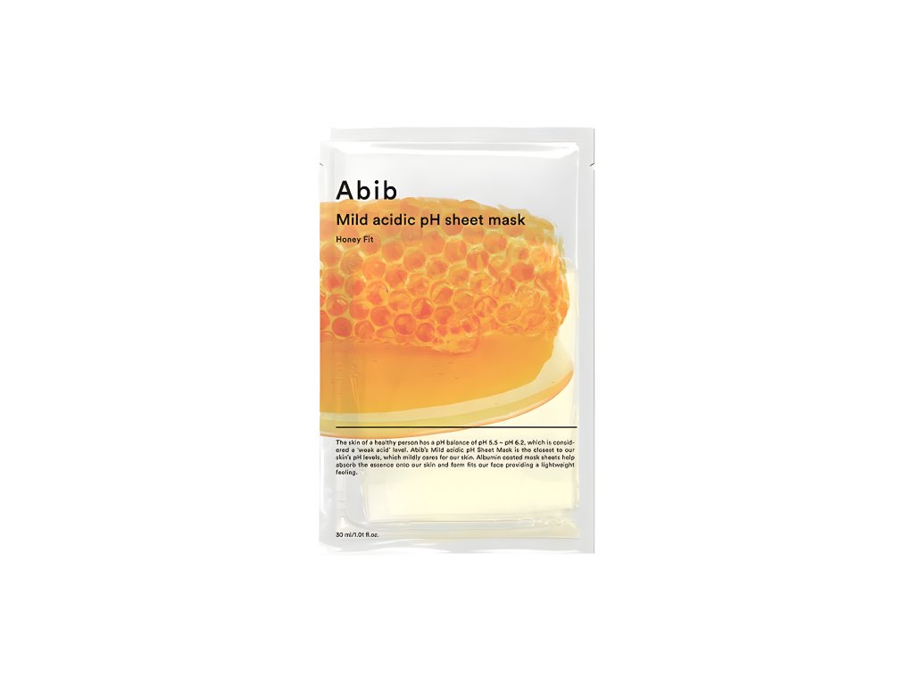abibabib mild acidic ph sheet mask honey fit 1ea 180785 1024x1024