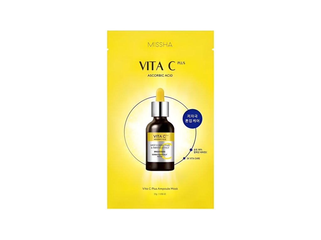 e5d5657d6629d9c5f4403f94745c7ab0 missha vita c plus ampoule mask rozjasnujici maska s vitaminem c