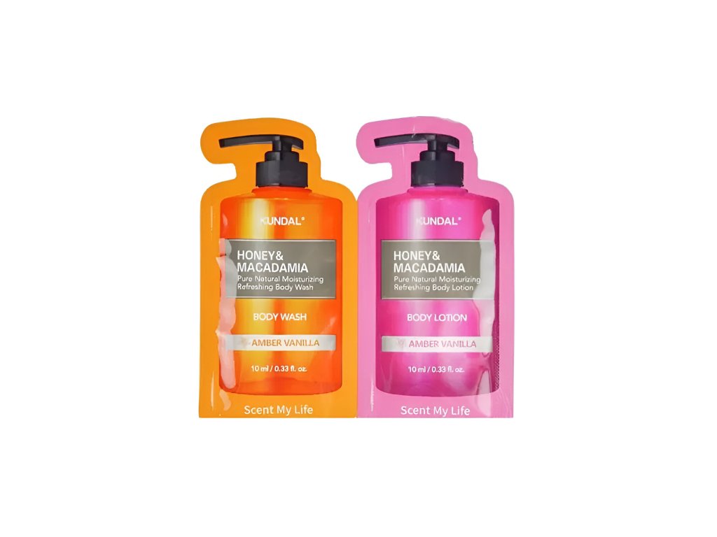 probnik gel dla dusa los on dla tela antar i vanil kundal honeymacadamia amber vanilla 10ml10ml