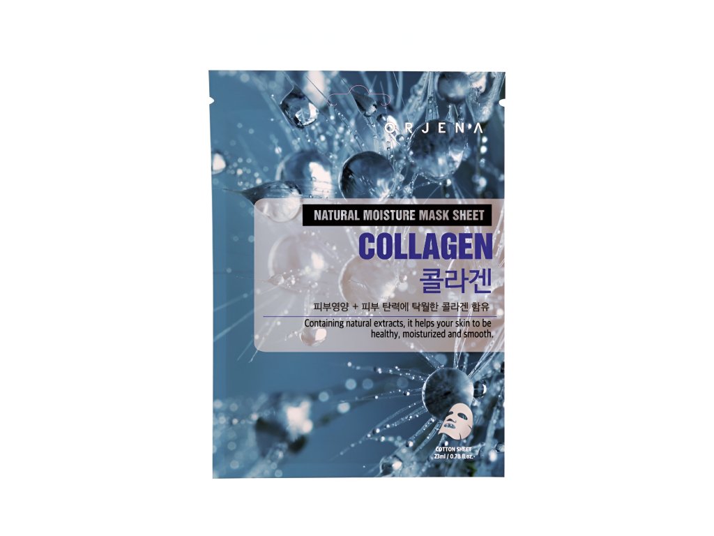 orjena natural moisture collagen face mask sheet 23ml