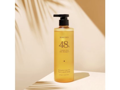 Rebecoco Golden Drip 48K Shampoo - hloubkově vyživující šampon s 48karátovým zlatem