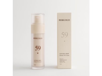 Rebecoco Golden Drip Derma 59 Cream - vyživující krém posilující kožní bariéru