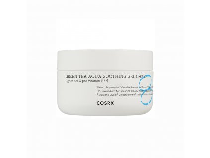 COSRX Green Tea Aqua Soothing Gel Cream - zklidňující a hydratační krém se zeleným čajem