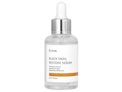 IUNIK Black Snail Restore Serum - regenerační pleťové sérum s extraktem šnečího slizu