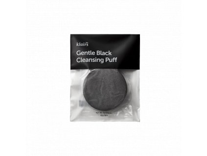 Dear Klairs Gentle Black Cleansing Puff - čistící houbička